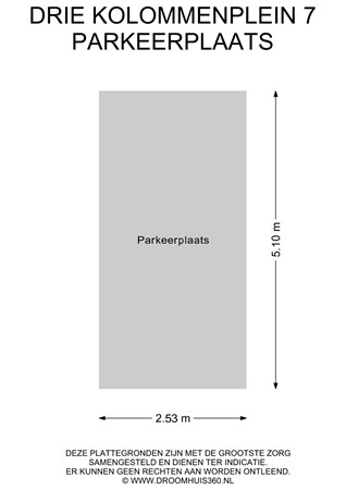 Floorplan - Drie Kolommenplein 7, 1431 LB Aalsmeer